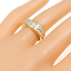 Nhẫn kim cương 750YG 0.58CT 668923