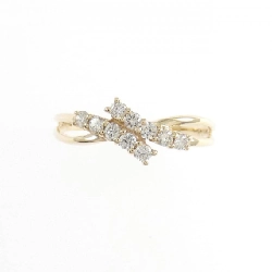 Nhẫn kim cương K10YG 0.20CT - Hàng hiệu Authentic 854471