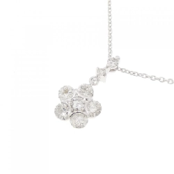 K18WG Hoa Kim Cương Dây Chuyền 0.55CT - Hàng hiệu Chính hãng 860674