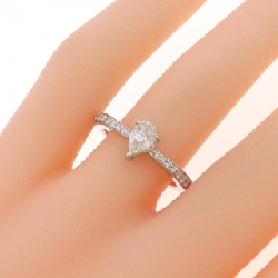 Nhẫn kim cương PT950 0.500CT J VS2 hình giọt nước - Hàng hiệu Chính hãng 871227