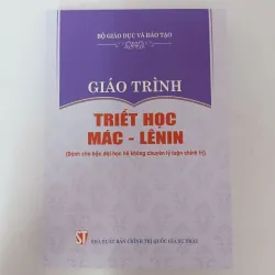 Giáo trình Triết học Mác - Lênin 926771