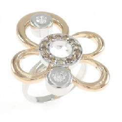 Nhẫn kim cương 750WG/750PG 0.38CT