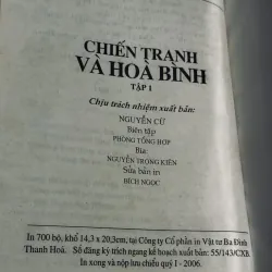Chiến tranh và hoà bình (bìa cứng)  1013352