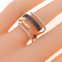 Nhẫn kim cương ba màu K18 0.69CT 669998