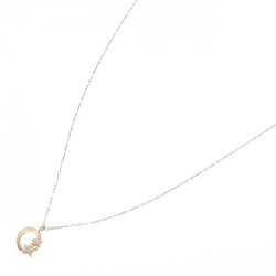 K10YG Sao × Mặt trăng Dây chuyền kim cương - Hàng hiệu Chính hãng 860908