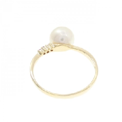 Nhẫn ngọc trai Akoya K18YG 7.8mm - Hàng hiệu Authentic 848285