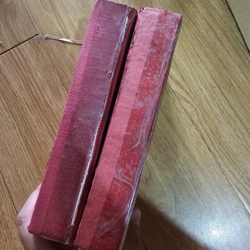 Trọn bộ BÍCH HUYẾT KIẾM 2 tập (bìa cứng, mất bìa ngoài, sách từng bị ẩm nặng, đọc tốt) 452545