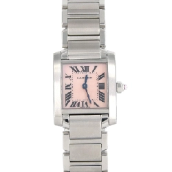 Cartier Tank Française SM W51028Q3 SS Quartz - Hàng hiệu Chính hãng