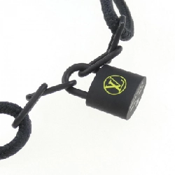 Vòng tay Louis Vuitton Lockit Virgil Abloh Đen 668332