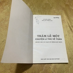 TRĂM LẺ MỘT CHUYỆN LÍ THÚ VỀ TOÁN 541560