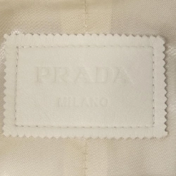 Áo khoác da PRADA với logo hình tam giác UPW463 S231 1WDV - Hàng hiệu Chính hãng 887009