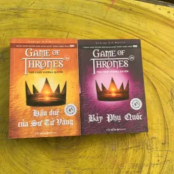 GAME OF THRONES (2a, 2b) - GEORGE R.R. MARTIN- HẬU DUỆ CỦA SƯ TỬ VÀNG &  BẢY PHỤ QUỐC 