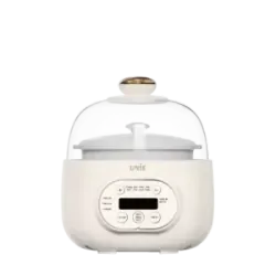 🍲 Nồi nấu chậm UNIE USC102W – Hẹn giờ 12 tiếng, thố gốm Ceramic cao cấp