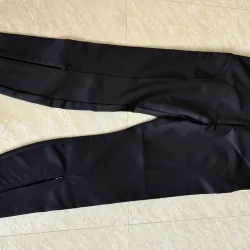 Combo 2 quần dài đen của MUJI và H&M 1025648