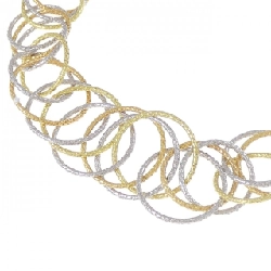 Nhà thiết kế Gianmaria Buccellati 750 ba màu dây chuyền - Hàng hiệu Authentic 843177