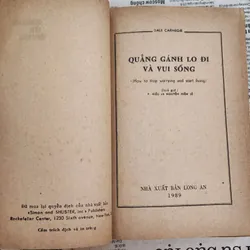 Dale Carnegie - QUẲNG GÁNH LO ĐI & VUI SỐNG (1989) 727091