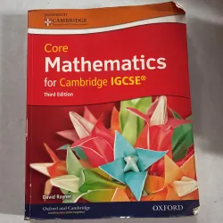 Core Mathematics for Cambridge IGCSE 3rd