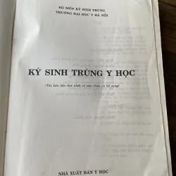 Ký sinh trùng y học , hơn 320 trang khổ lớn  1040486