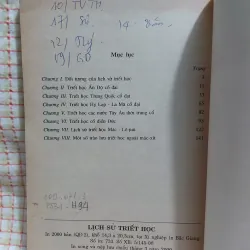 LỊCH SỬ TRIẾT HỌC - PTS. Phạm Văn Chín (Chủ biên), PTS Phạm Văn Hùng 797594