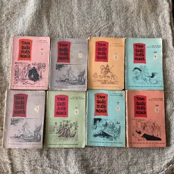 Tam quốc diễn nghĩa, La Quán Trung, dịch giả Phan Kế Bính, trọn bộ 8 tập