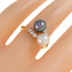 Nhẫn ngọc trai Akoya K18YG 668715