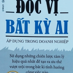 Sách Đọc vị bất kỳ ai - Áp dụng trong doanh nghiệp