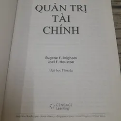 Quản trị Tài chính. Cengage Learning. Eugene F. Brigham. Đại học Florida 623794