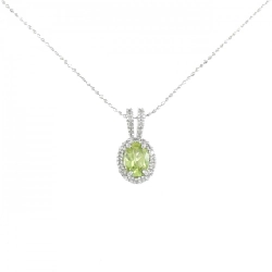 K18WG Peridot Necklace - Hàng hiệu Authentic