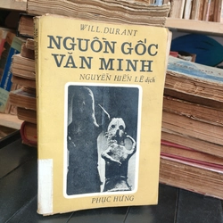 NGUỒN GỐC VĂN MINH - WILL. DURANT