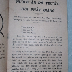 NƯỚC ẤN ĐỘ TRƯỚC HỒI PHẬT GIÁNG - TIÊN ĐÀM NGUYỄN TƯỜNG PHƯỢNG 496226