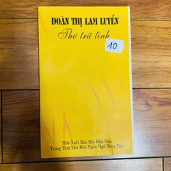 ĐOÀN THỊ LAM LUYẾN -THƠ TRỮ TÌNH-