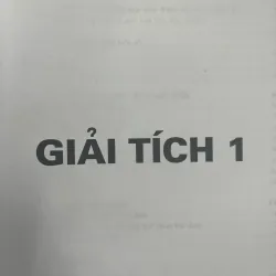 GIẢI TÍCH 1 + 2 (Full bộ 2 tập) 698161