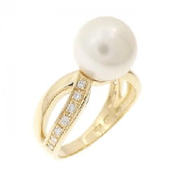 Nhẫn ngọc trai Akoya K18YG 9.4mm