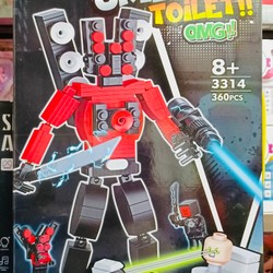 Đồ chơi lắp ráp Skibidi Toilet CB toys 3314 Titan Sound man 145409