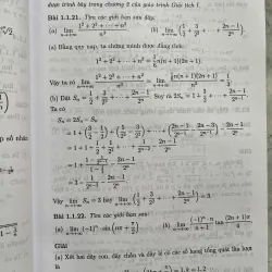 BÀI TẬP GIẢI TÍCH I 759968