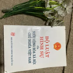 BỘ LUẬT HÌNH SỰ  CỦA NƯỚC CỘNG HOÀ XÃ HỘI CHỦ NGHĨA VIỆT NAM, khoảng 200 trang 