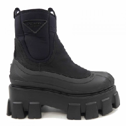 Giày bốt cổ ngắn Monolis Duck của PRADA 1T933M - Hàng hiệu Chính hãng