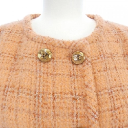 Áo khoác không cổ CHANEL - Hàng hiệu Authentic 824965