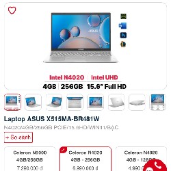 ASUS VivoBook X515M Pentium N5030 21626