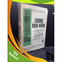 (TẶNG BOOKMARK) Gương Kiên Nhẫn mới 70% ố vàng nặng (có bọc) 1988 RBK0107 Nguyễn Hiễn Lê VĂN HỌC