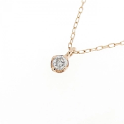 K10PG Solitaire Dây chuyền kim cương 0.03CT - Hàng hiệu Chính hãng 859831