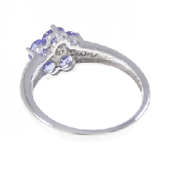 Nhẫn Tanzanite K14WG Hoa - Hàng hiệu Chính hãng 854717