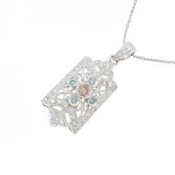 K18WG Dây chuyền kim cương 0.60CT - Hàng hiệu Chính hãng 862120