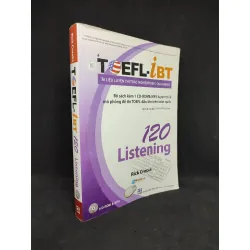 [Sách Cũ SCGR] Toefl-ibt 120 Listening mới 90% HCM1404