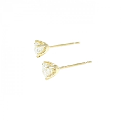 Bông tai kim cương K18YG 0.307CT 0.304CT F SI1 Tốt - Hàng hiệu Chính hãng 875396