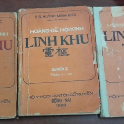 HOÀNG ĐẾ NỘI KINH LINH KHU ( quyển 1+ 2+ 3) 215622