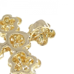 Mặt dây chuyền hoa × chéo 750YG - Hàng hiệu Authentic 867045