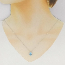 Dây chuyền Blue Topaz GSTB 1.00CT - Hàng hiệu Chính hãng 839765