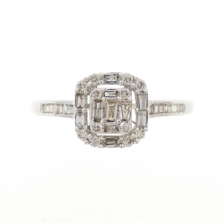 Nhẫn kim cương K18WG 0.30CT - Hàng hiệu Authentic 847848