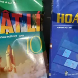 sách giáo khoa vật lý hoá học lớp 10 song ngữ